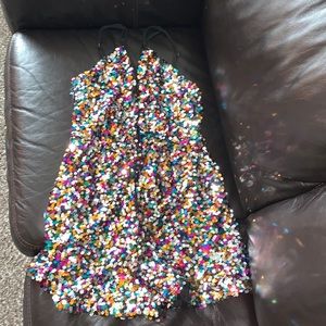 Sequins romper